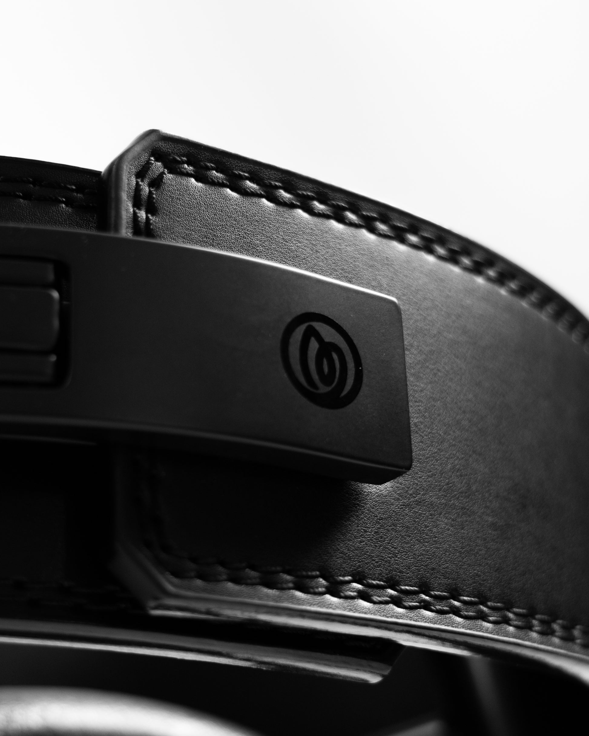 Black 10mm Lever Belt